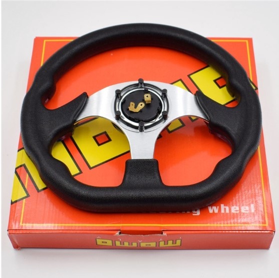 Flat bottom MOMO Steering Wheel